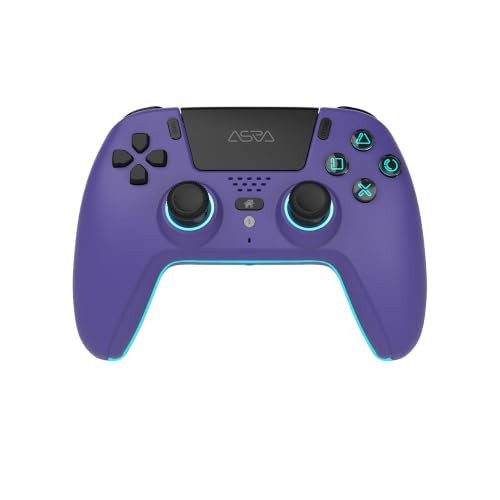 Purple wireless ps5 ps4 - wireless,