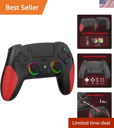 Rgb gaming controller for - gaming, ps5